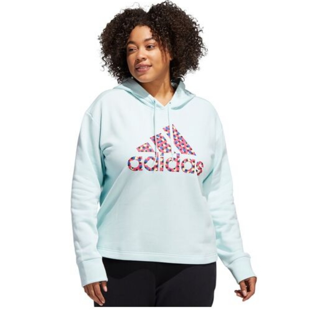 Adidas Graphic Fleece plus Size Hoodie
